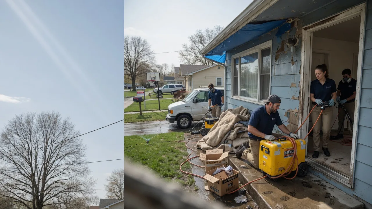 Basement Flood Cleanup in South Haven, KS near me